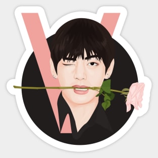 v bts Sticker